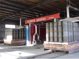 年產(chǎn)8萬噸煉鋼海綿鐵隧道窯全自動（連鎖）生產(chǎn)線