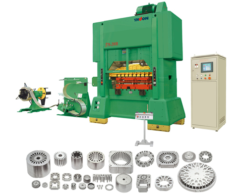 J76系列閉式雙點高速精密壓力機沖壓線