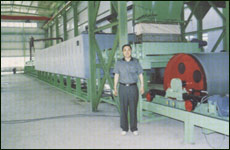 1.5M（1M）無馬弗鋼帶式鐵粉精還原退火爐