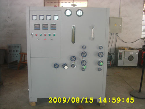 粉末冶金制品燒結專用10立方氨分解爐帶純化設備