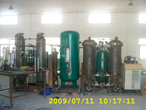 粉末冶金制品燒結(jié)專用制氮機帶純化設(shè)備